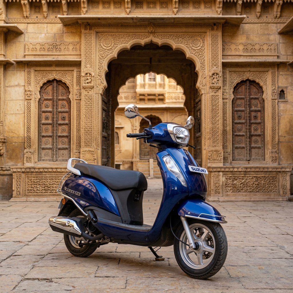 Suzuki Access 125 scooty rental in Jaipur